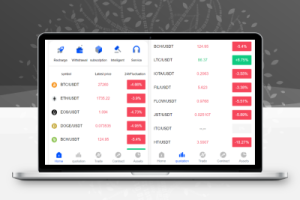 全开源二开白色交易所-黑色UI区块链/8国语言/支持币币合约交易-百易源码网-免费源码,棋牌源码,源码交易,交易平台,网站源码,源码下载