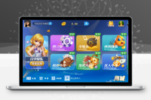 微星二次开发版小清新棋牌游戏平台源码（支持游戏控制+搭建文档）-百易源码网-免费源码,棋牌源码,源码交易,交易平台,网站源码,源码下载